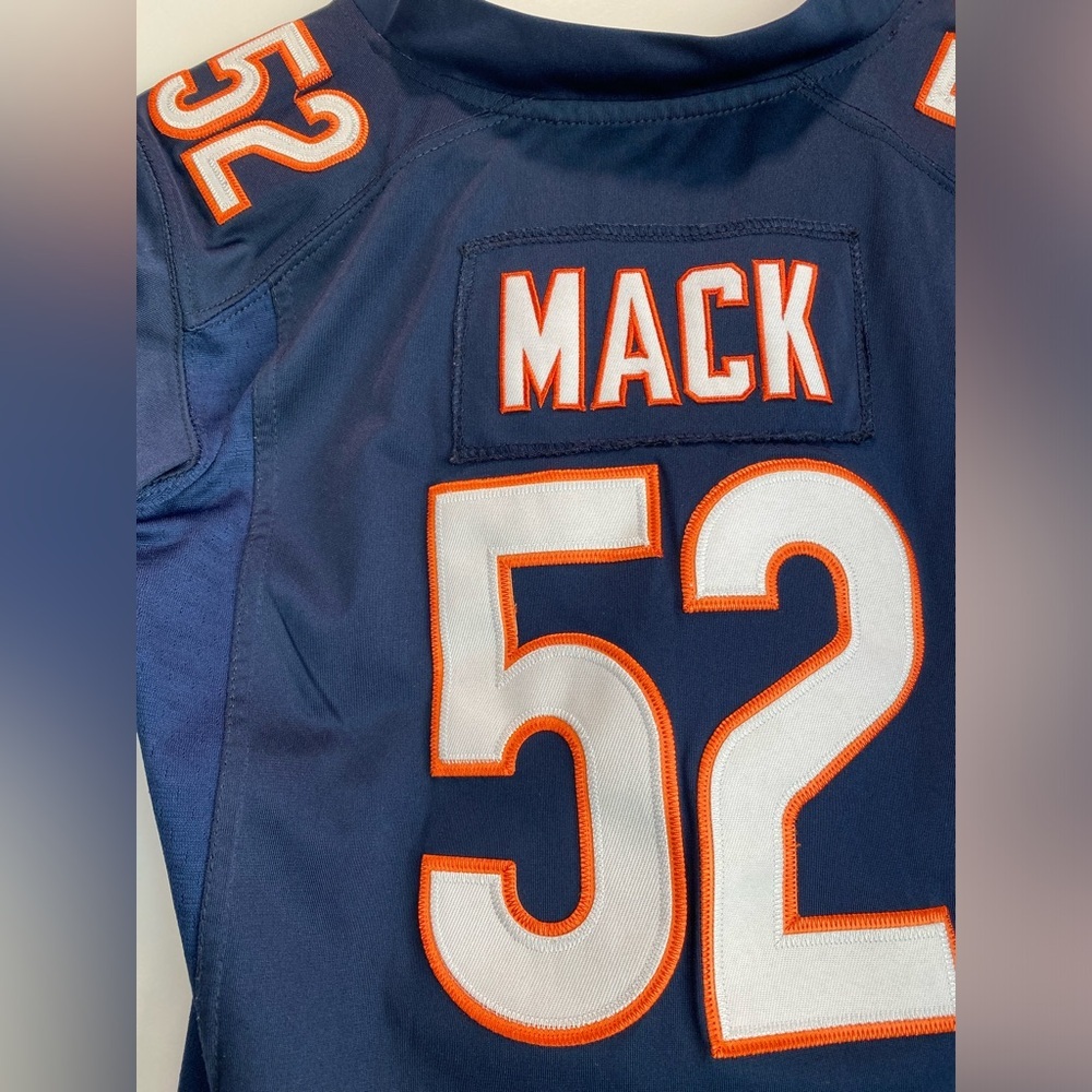 NIKE NFL | Chicago Bears Football Jersey | Mack # 52 | Kids Boys Size M - Picture 11 of 13